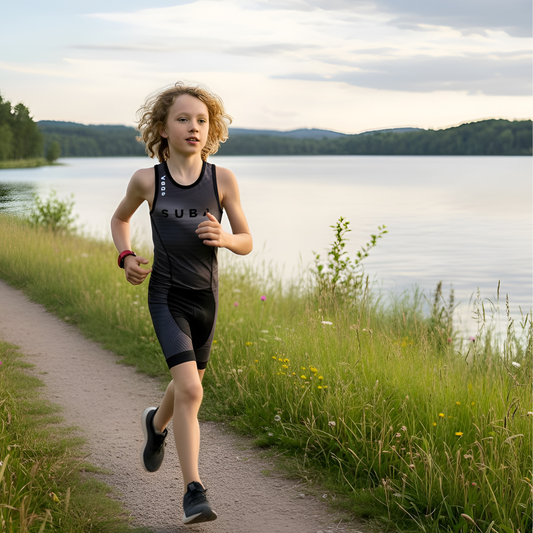 Youth Triathlon Suit - Stripe