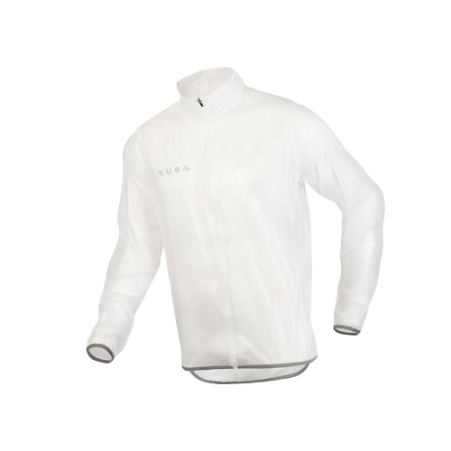 Cycling/Running Rain Jacket Action Clear