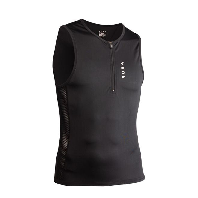 Triathlon Singlet Action Black
