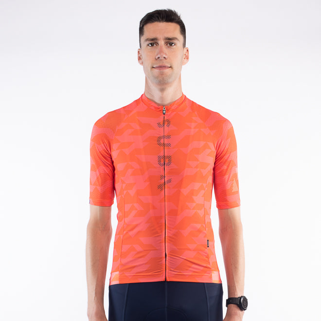 Cycling Jersey Euro Pro Flame Camo