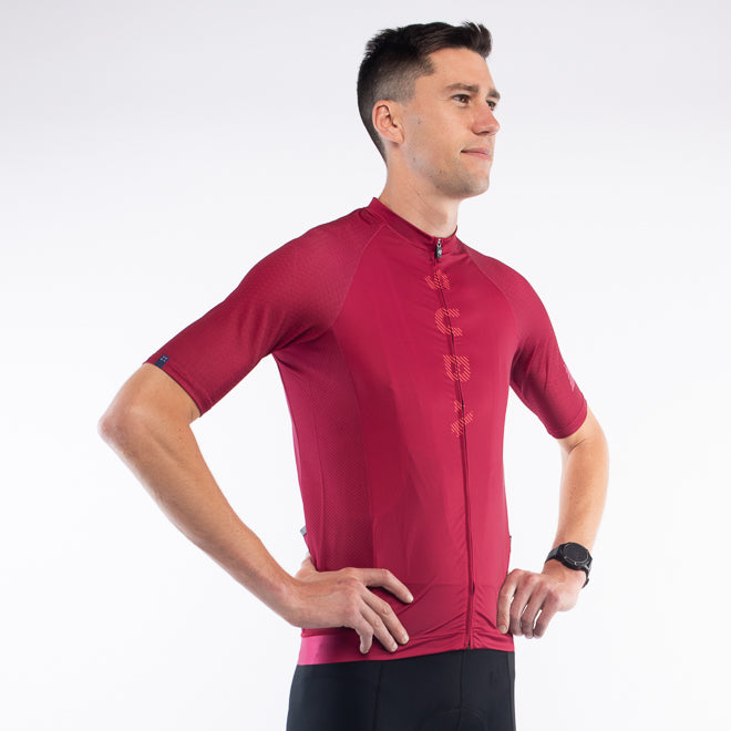 Cycling Jersey Euro Pro Grape