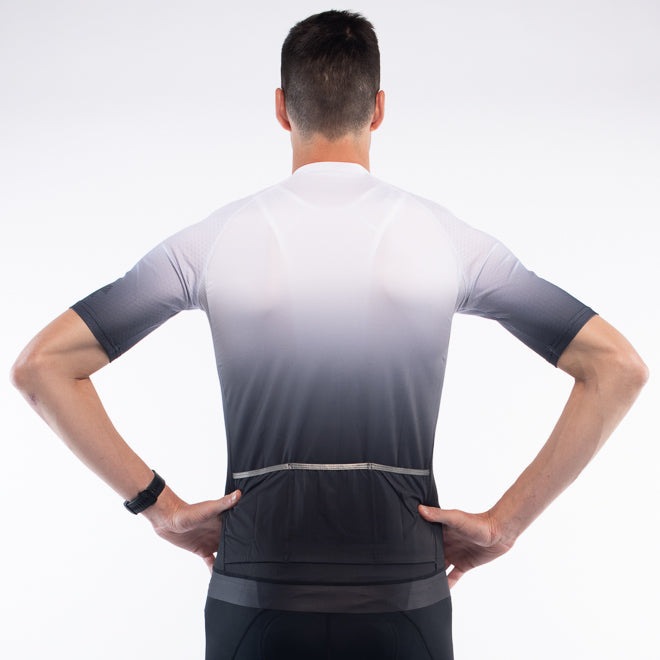 Cycling Jersey Euro Pro White Fade