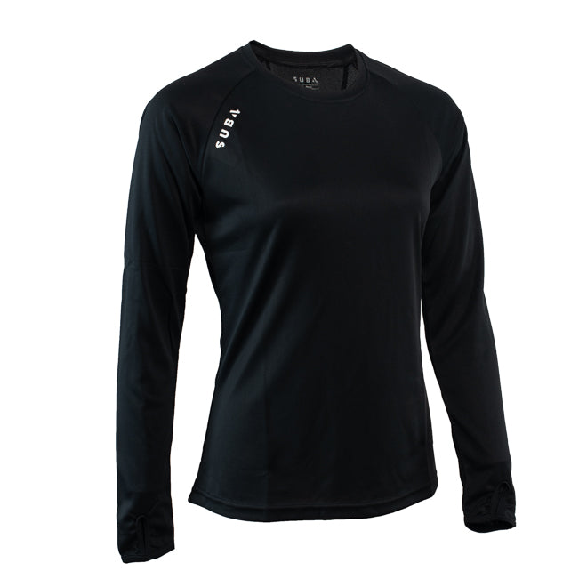 Running/Fitness Long Sleeve T-Shirt Women's Black