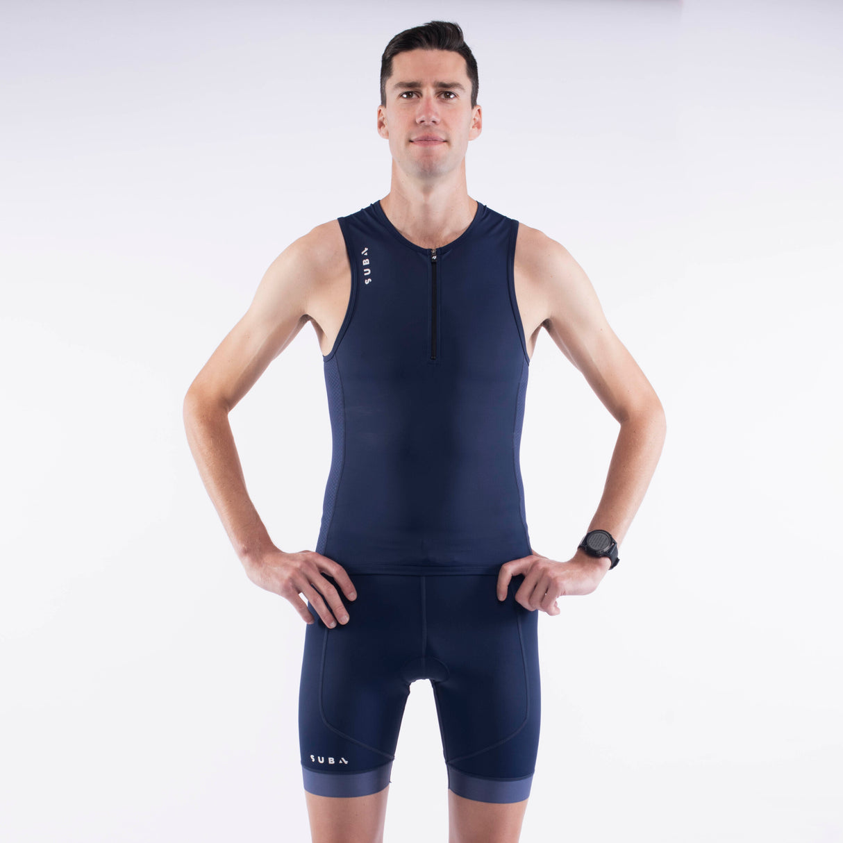 Triathlon 2 Piece Set Men's Action Navy