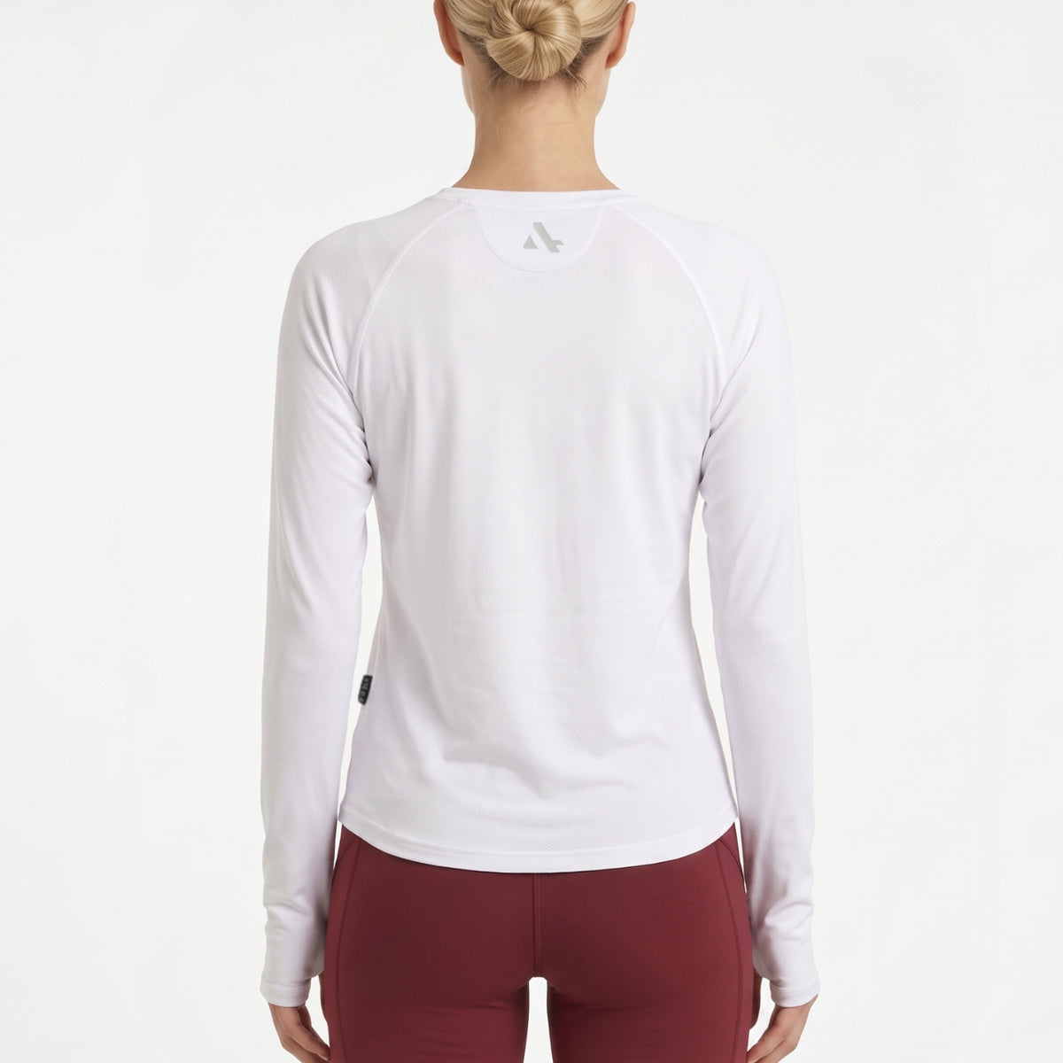 Running/Fitness Long Sleeve T-Shirt Women's White