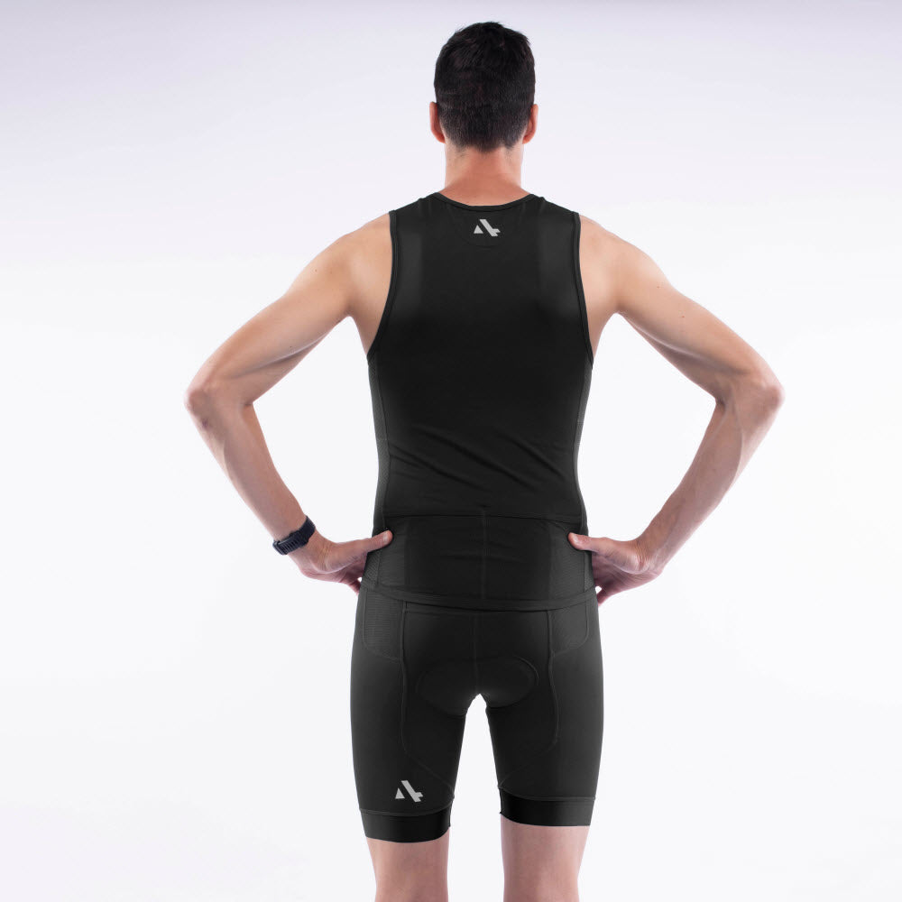 Triathlon 2 Piece Set Men's Action Black