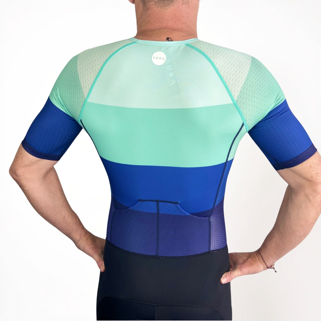 Triathlon Speedsuit Teal Split