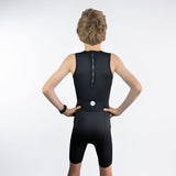 Youth Triathlon Suit - Action Black