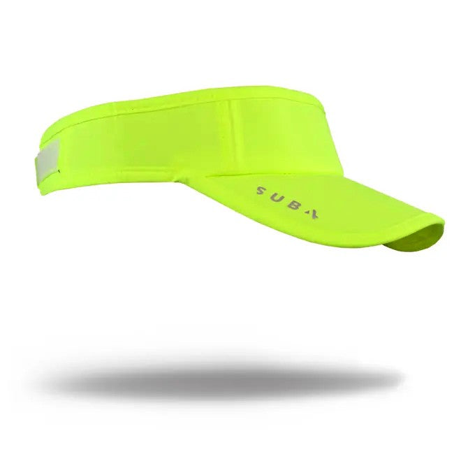 Running Visor Fully Adjustable Fluoro Yellow Neon