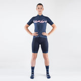 Cycling Euro Pro Jersey Women's Brevett Navy
