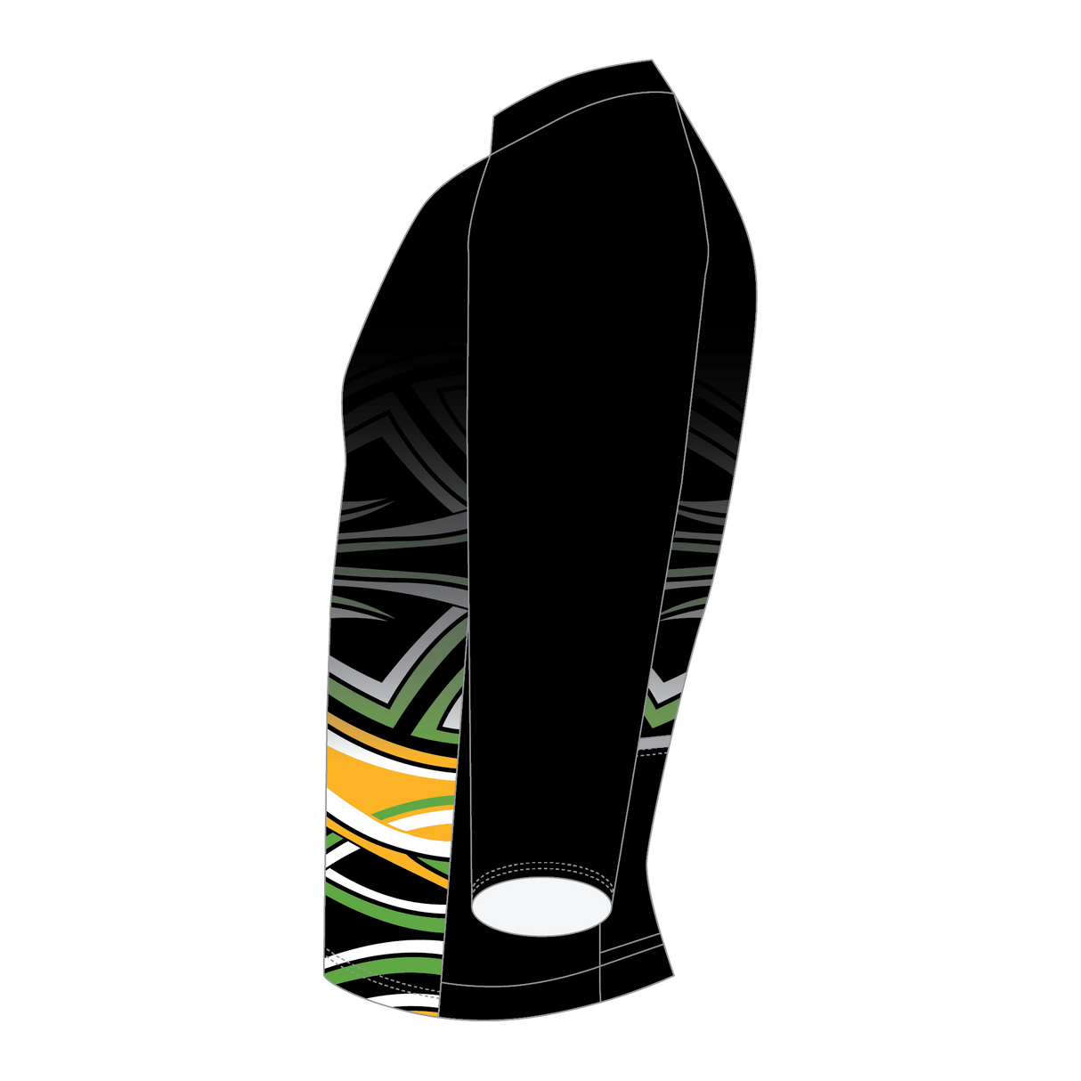 Custom Euro Pro Fit Long  Sleeve Cycle Jersey