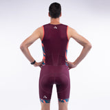Triathlon Endurance Suit Crimson Camo