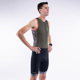 Triathlon Endurance Suit Forest Camo
