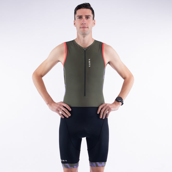 Triathlon Endurance Suit Forest Camo