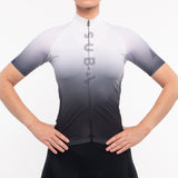 Cycling Jersey Euro Pro White-Fade Women's