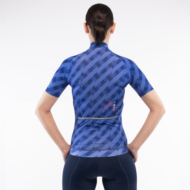 Cycling Jersey Euro Pro Blue-ZZ Women's