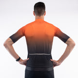 Cycling Jersey Euro Pro Orange Fade