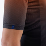 Cycling Jersey Euro Pro Orange Fade