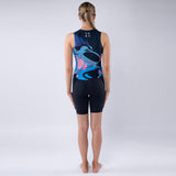 Triathlon Endurance Suit Seamless Women's Hyper Swirl