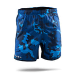 Running Shorts 5" Inch Camo Navy