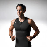 Triathlon Singlet Action Black