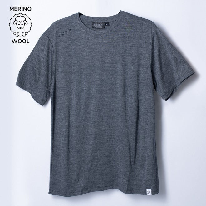 Running T-Shirt Merino Grey