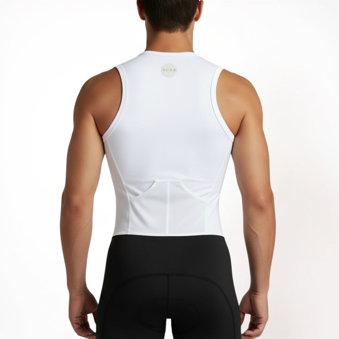Triathlon Endurance Suit Action White - Black