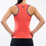 Triathlon Endurance Singlet Women's Rose Print