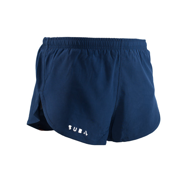 Running Shorts Classic Side Split Navy