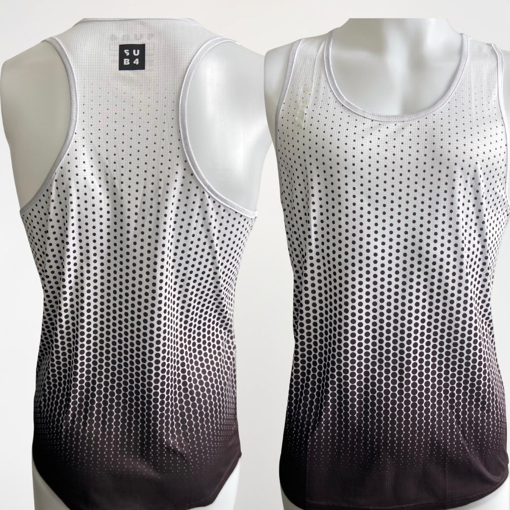 Running Singlet DryLyte Dot-Black