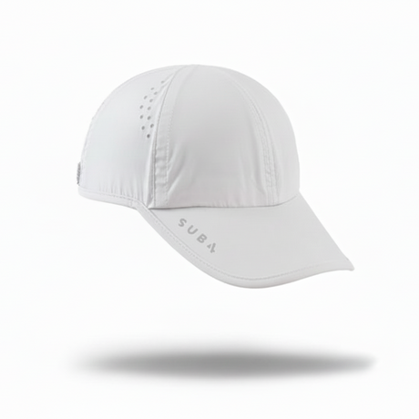 White cap with 'SUB4' branding on a white background