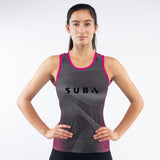 Running Singlet DryLyte Women's Pink Trim