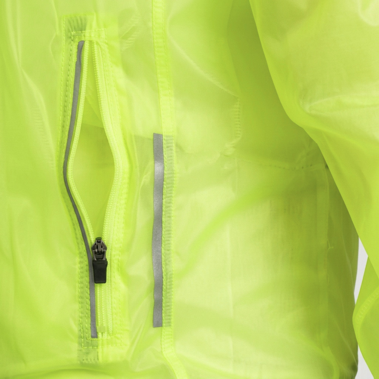 Cycling/Running Rain Jacket Action Fluoro