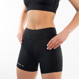 Running Shorts Half Brief Shorts Women's Black