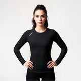 Running/Fitness Long Sleeve T-Shirt Women's Black