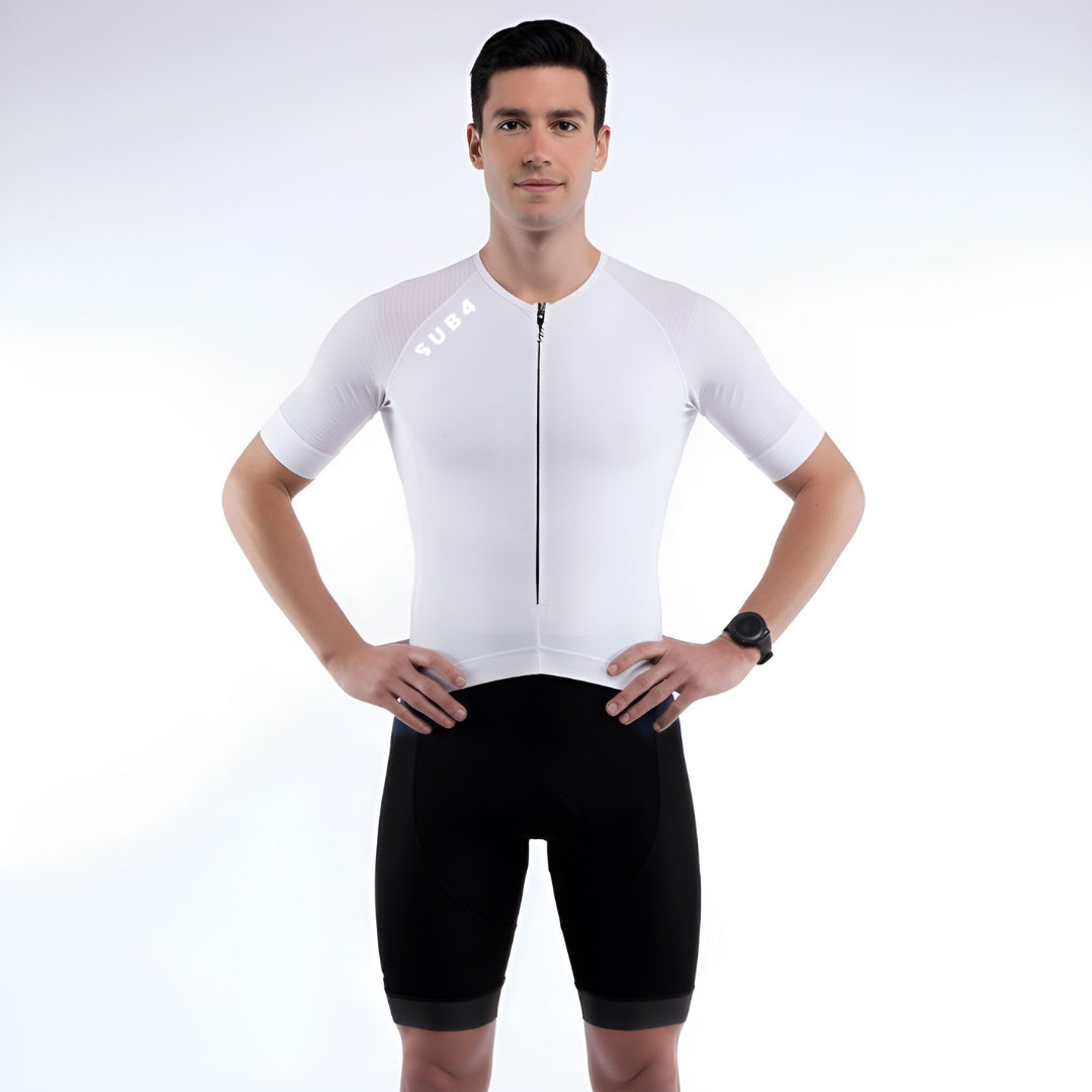 Triathlon Speedsuit Action White - Black