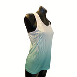 Running Singlet DryLyte Women's Dot Teal