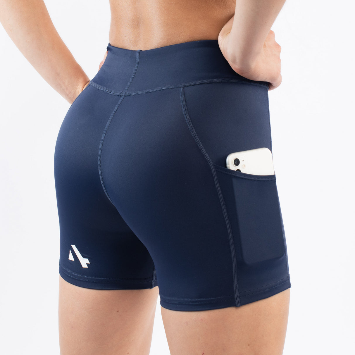 Running Shorts Half Brief Women’s Navy