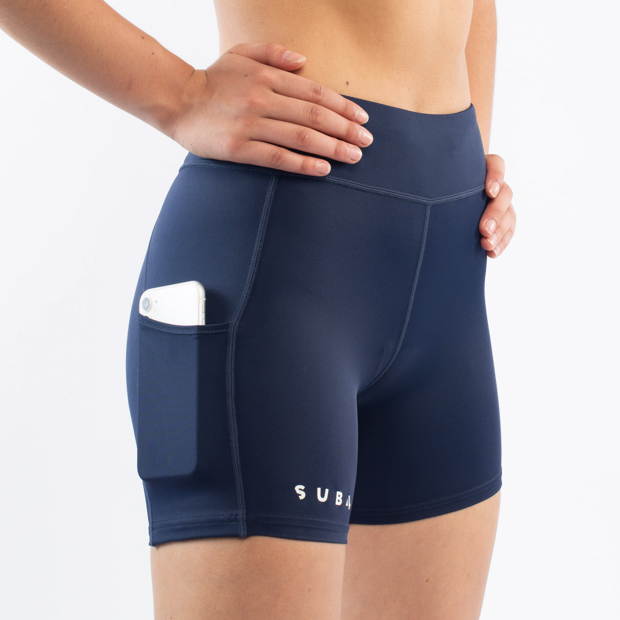 Running Shorts Half Brief Women’s Navy