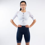 Triathlon Speedsuit Women's White/Navy LIMITED STOCK - S Only