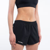 Running Shorts Classic Side Split Women's Black