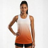 Running Singlet DryLyte Women's Dot Rust