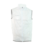 Cycling/Running Sleeveless Rain Jacket Action Clear