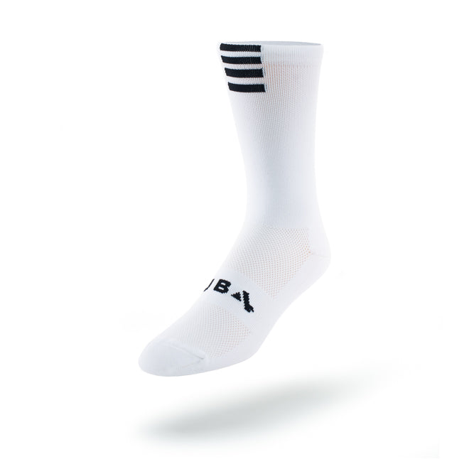 Cycling Socks 3/4 Crew Classic White
