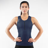Triathlon Singlet Women's Action Navy
