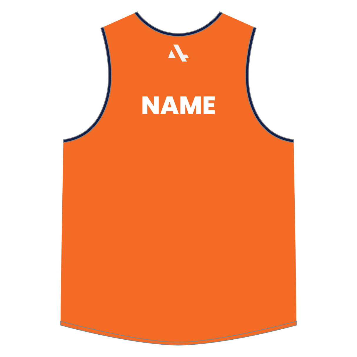 Wooters Action Singlet - Orange