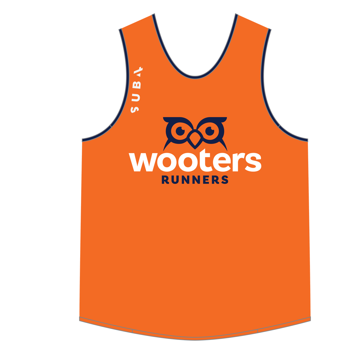 Wooters Action Singlet - Orange
