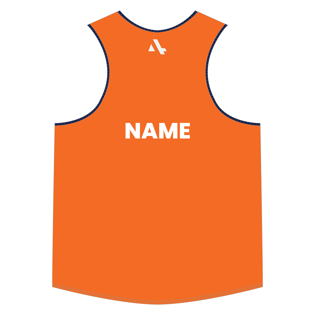 Wooters Racerback Singlet - Orange
