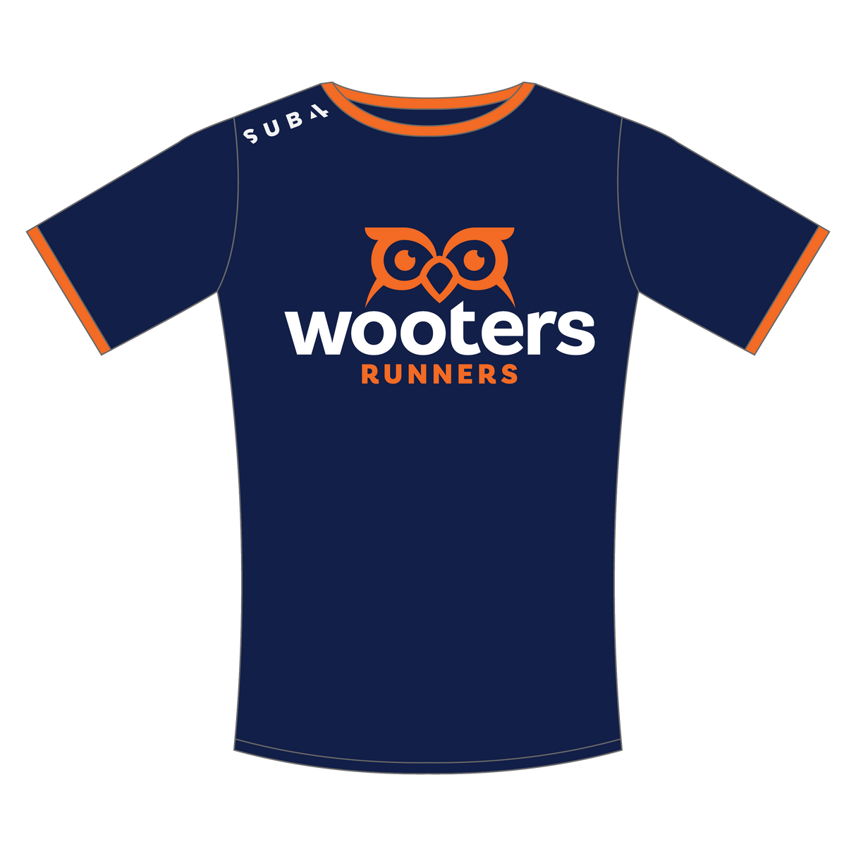 Wooters Run T-Shirt - Navy