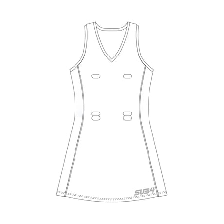 netball dress design template Netball Dresses Sublimated Mock Illustration Templates Vectors Stock Vector by shamas1214@gmail.com 427327776